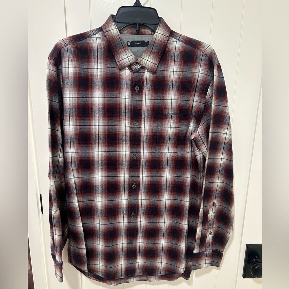 Vince LS flannel Shirt